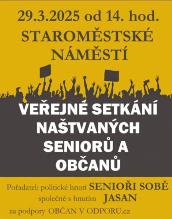 Demonstrace seniori